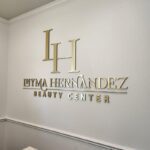 3D letters interior
