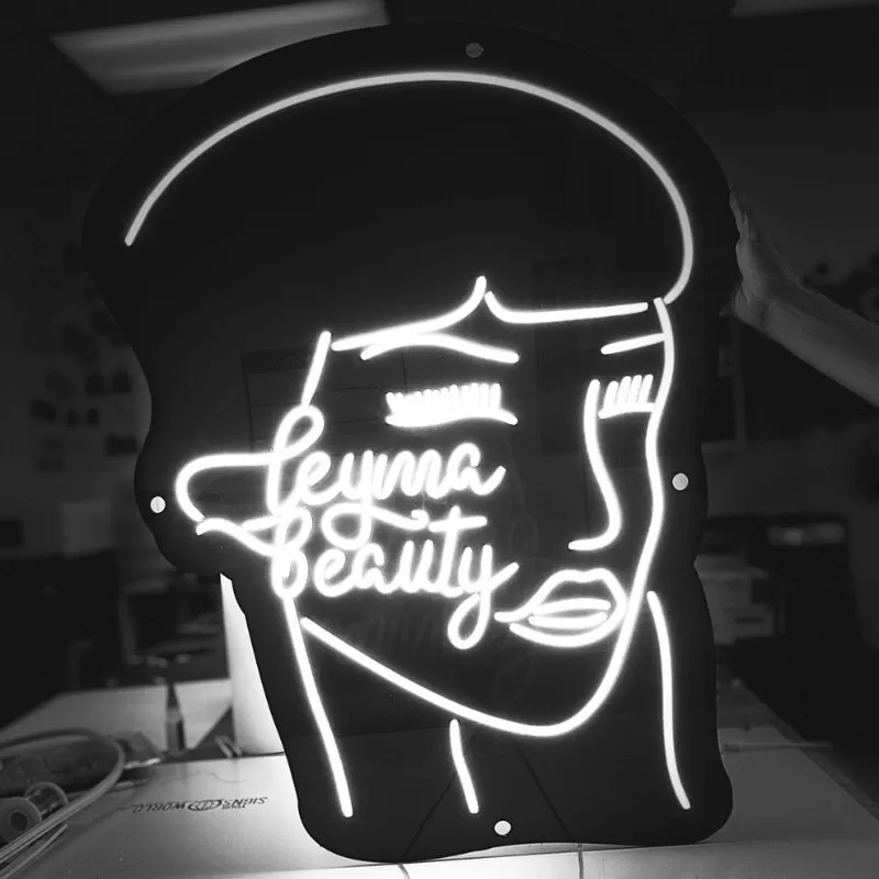 acrylic with front neon product your signs world