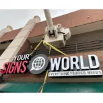 galleries dual lit channel letters in your signs world