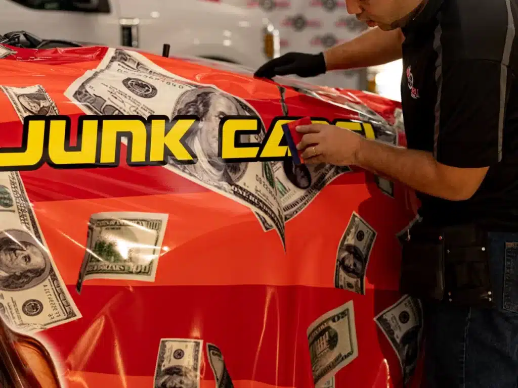 vehicle wrap support