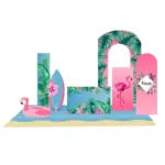 Flamingo style Event Print Decoration by your signs world