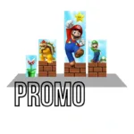 Promo Mario Bros Event Print Decoration