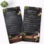 menus pvc