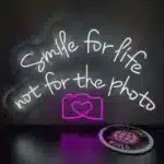 Neon Business Logo Sign