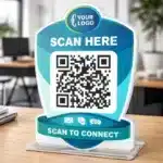 QR Code Table Sign