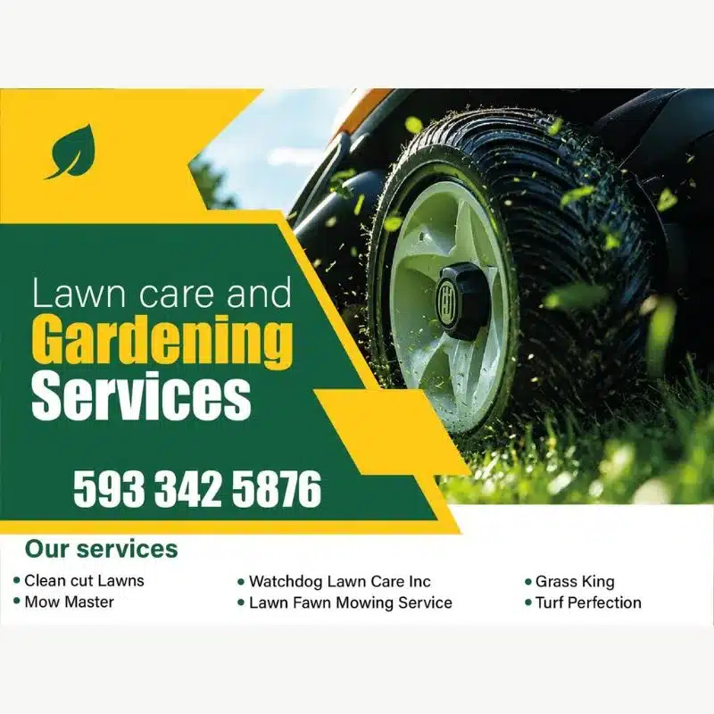 Gardening Services Yard Signs Gardening Services Yard Signs