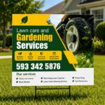 Gardening Services Yard Signs