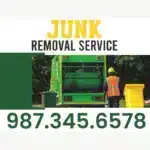 Junk Hauling Yard Signs