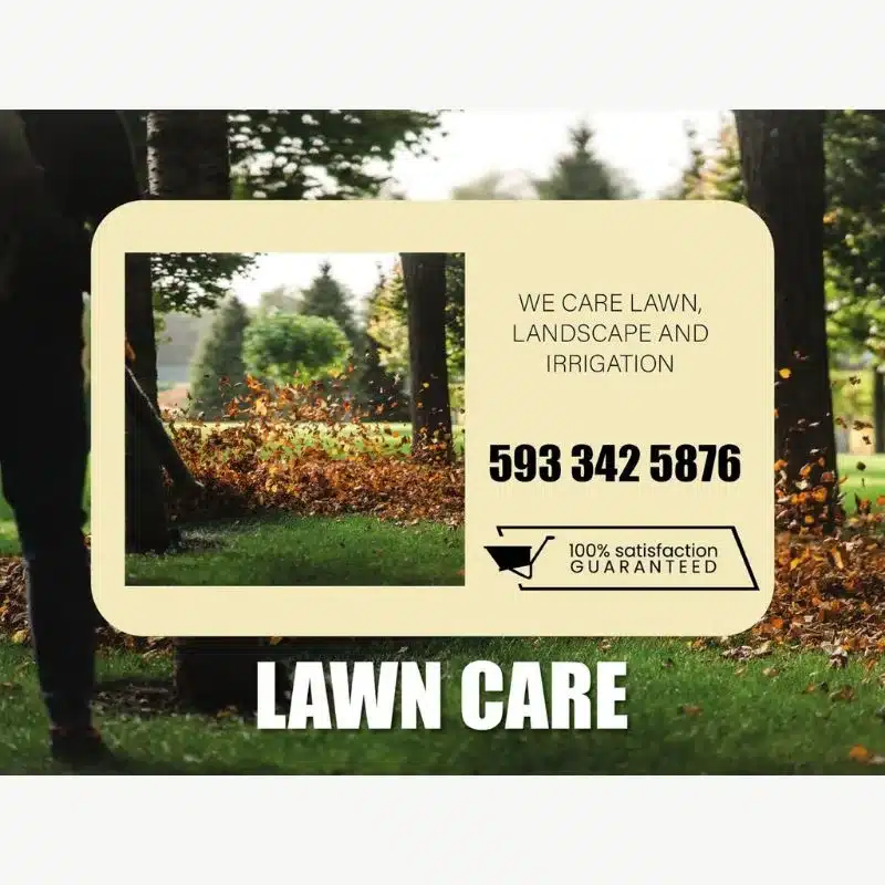 Lawn Care Photo Yard Signs Lawn Care Photo Yard Signs