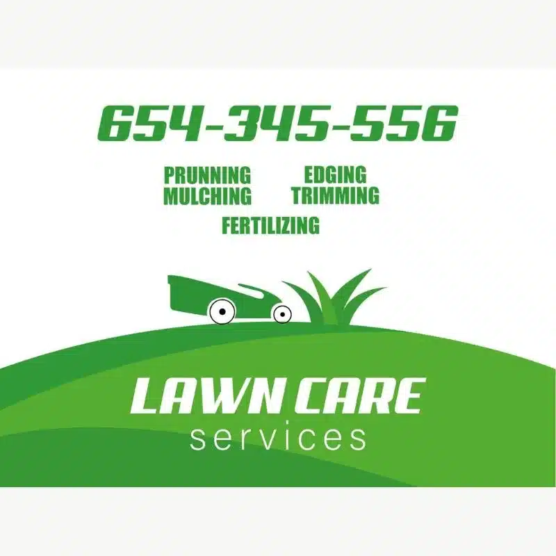 Lawn Care Services Yard Signs