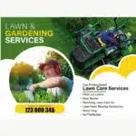 Lawn Service List Yard Signs