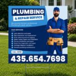 Plumber Yard Signs