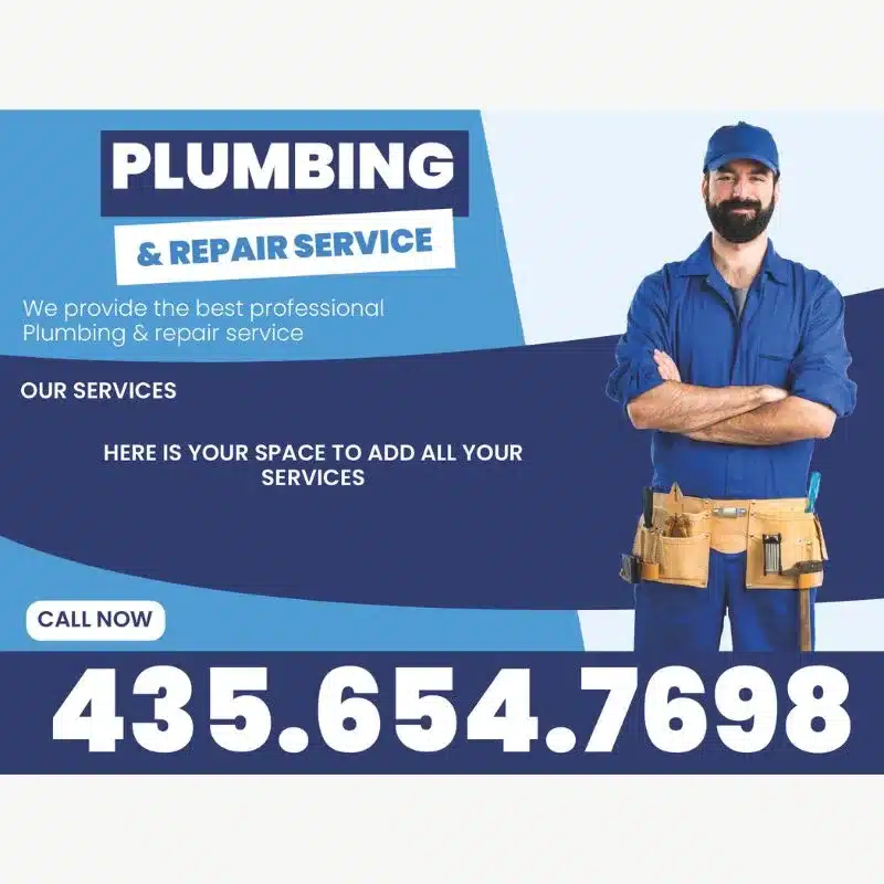 Plumber Yard Signs Plumber Yard Signs