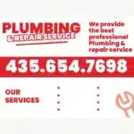 Plumbing & Repair Yard Signs