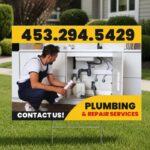 Plumbing & Repair Yard Signs