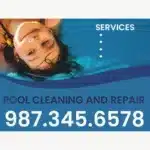 Pool Cleaning and Repair Yard Signs