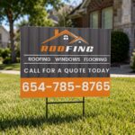 Roofing Quote Yard Signs