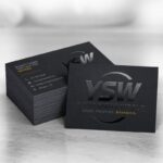 Raised Spot UV Business Cards