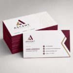 Painted Edge Business Cards