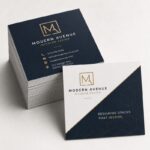 square business cards